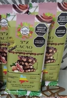 Tabletas de Chocolate con Maní 37% cacao 80Gr