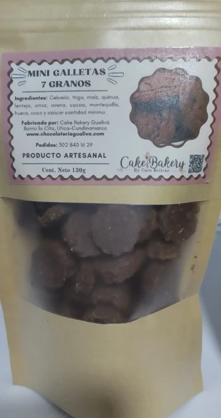 Galletas Artesanales 7 Granos 130Gr