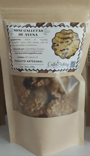 Galletas Artesanales de Avena 130Gr