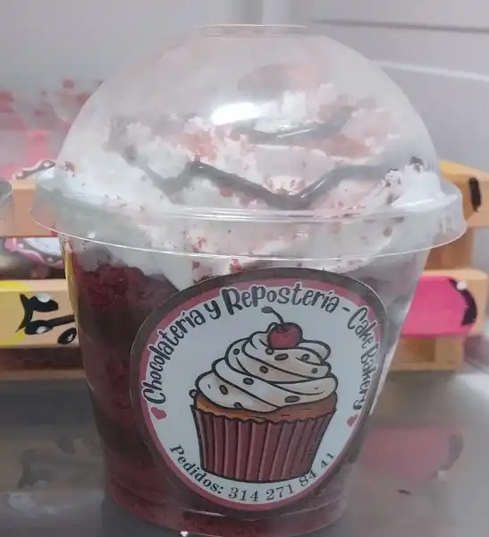 Postre Cuchareable Red Velvet 250gr